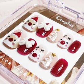 Monina Premium Wearable Gel Nail Tips Set Gift Exchange Party - 1 Set