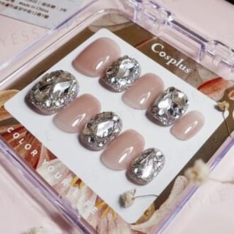Monina Premium Wearable Gel Nail Tips Set Ten Carat Diamond - 1 Set
