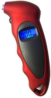 Monitoring Auto Bandenspanningsmeter HB-110 Digitale Band Band Manometer 0-150 Psi Voor Auto Auto Truck Motorcycle Rood