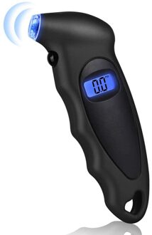 Monitoring Auto Bandenspanningsmeter HB-110 Digitale Band Band Manometer 0-150 Psi Voor Auto Auto Truck Motorcycle zwart