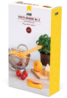 Monkey Business Pasta Grande No. 3 - set 3 stuks Geel
