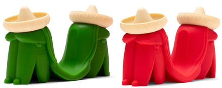 Monkey Business Tacohouder Los Dos set van 2 Rood, Groen