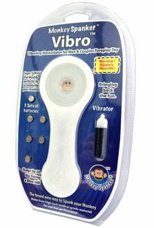 Monkey Spanker Vibro - Wit - Vibrator