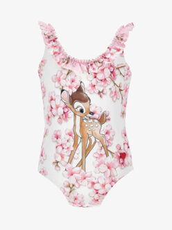 Monnalisa Costume bloom poliestere Wit - 128