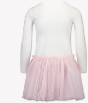 Monnalisa Kinder meisjes jurk in Roze - 128