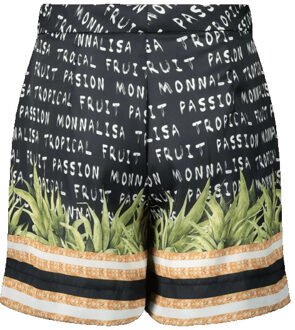 Monnalisa Kinder meisjes shorts Zwart - 122
