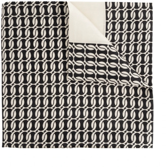 ‘Monne’ zijden sjaal By Herenne Birger , Black , Dames - ONE Size