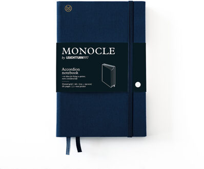 Monocle hc wallet b6+ Blauw - One size