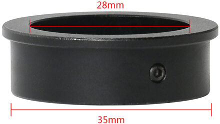 Monoculaire Lens Adapter Houder Ring Voor Aanpassing Microscopio Scherpstellen Beugel C Mount Lens Video Microscoop Camera 35 to 28