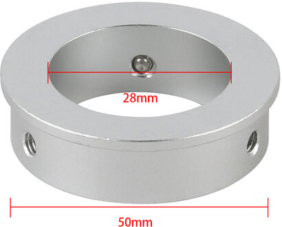 Monoculaire Lens Adapter Houder Ring Voor Aanpassing Microscopio Scherpstellen Beugel C Mount Lens Video Microscoop Camera 50 to 28