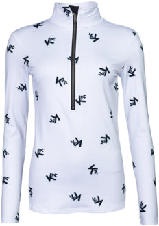 Monogram Ski Pully Dames M/38 Wit