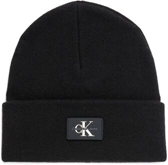 Monologo Patch Beanie Heren zwart - 1-SIZE