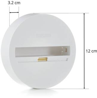 Monopoint, opbouw, 3-fase, wit