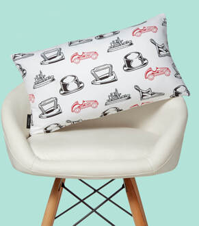 Monopoly Car Rectangular Cushion - 30x50cm