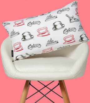 Monopoly Iron Rectangular Cushion - 30x50cm - Soft Touch