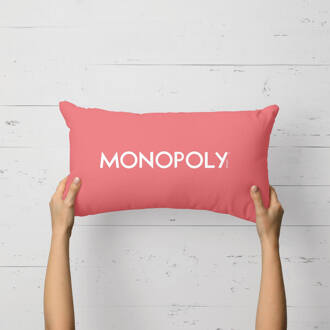 Monopoly Pattern Cushion 30x50cm Rectangular Cushion - 30x50cm - Soft Touch
