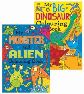 Monster / Dinosaurus - Kleurboek - Willekeurig - 3+ Jaar