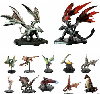 Monster Hunter World Ice Borne Ancient Dragon Flying Dragon Tooth Dragon Bird Dragon Beast Dragon Action Figure Model