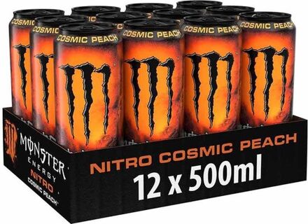 Monster Monster - Nitro Cosmic Peach 500ml 12 Blikjes