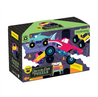 Monster Trucks 100 Piece Glow In The Dark Puzzle -  Mudpuppy (ISBN: 9780735376533)