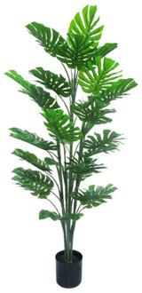 Monstera kunstplant 140 cm - Tropisch Zuid-Amerika Groen