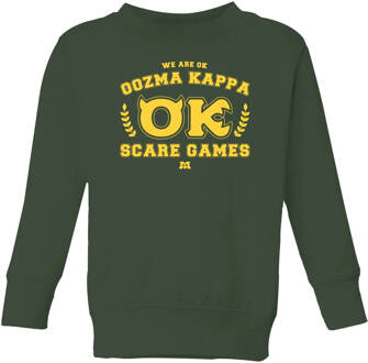 Monsters Inc. Oozma Kappa Scare Games Kids' Sweatshirt - Green - 146/152 (11-12 jaar) Groen - XL