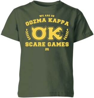Monsters Inc. Oozma Kappa Scare Games Kids' T-Shirt - Green - 146/152 (11-12 jaar) Groen - XL