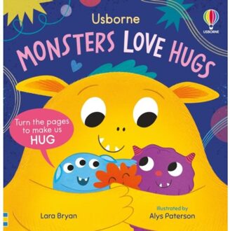 Monsters Love Hugs - Usborne Huggy Books - Lara Bryan
