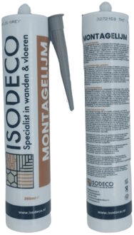 Montagelijm Isodeco Voor Marmer En Natuursteen Platen 290 ML Isodeco