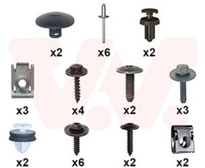 Montageset Achterbumper 1506793