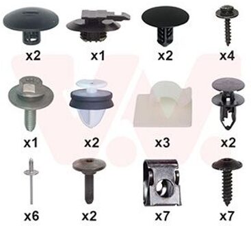 Montageset Achterbumper 1518793