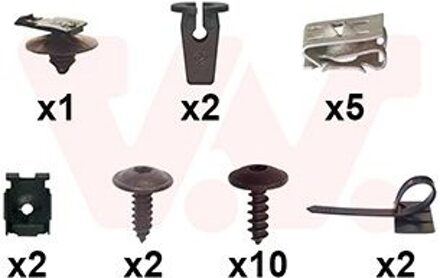 Montageset Achterbumper 4929793