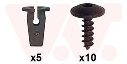 Montageset Achterbumper 7629793