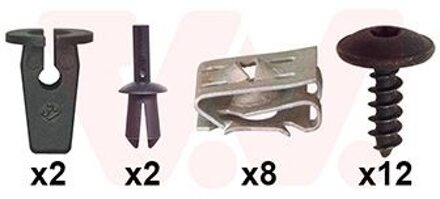 Montageset Achterbumper 7644793