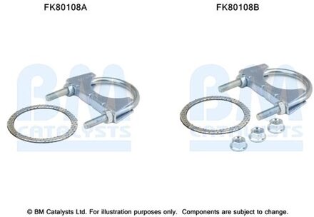 Montageset, katalysator FK80108