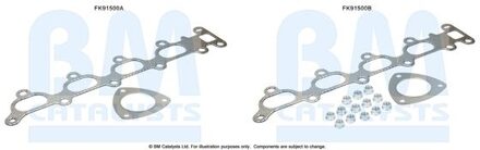 Montageset, katalysator FK91500