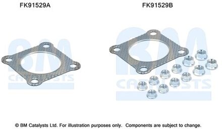 Montageset, katalysator FK91529