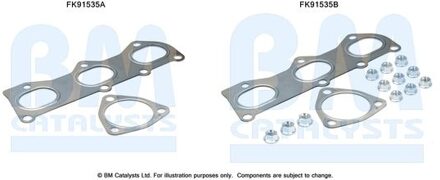 Montageset, katalysator FK91535