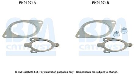 Montageset, katalysator FK91974