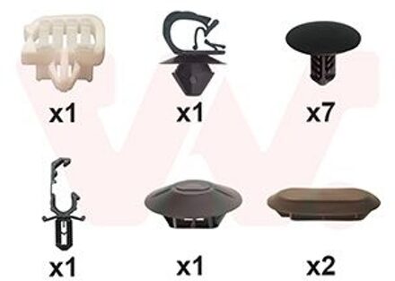 Montageset Motorkap 1528797