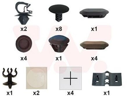 Montageset Motorkap 1555797