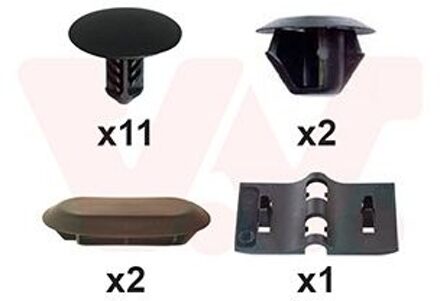 Montageset Motorkap 1557797