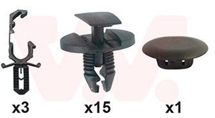 Montageset Motorkap 3729797