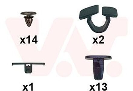 Montageset Motorkap 4907797