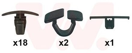 Montageset Motorkap 7644797