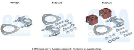 Montageset, uitlaatpijp FK50122