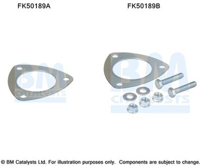 Montageset, uitlaatpijp FK50189