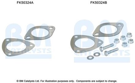 Montageset, uitlaatpijp FK50324