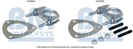 Montageset, uitlaatpijp FK70602