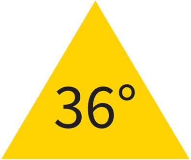 Montageset voor Grotere Hoek 36° tbv Spotlight Aquasplash James Aluminium Aquasplash